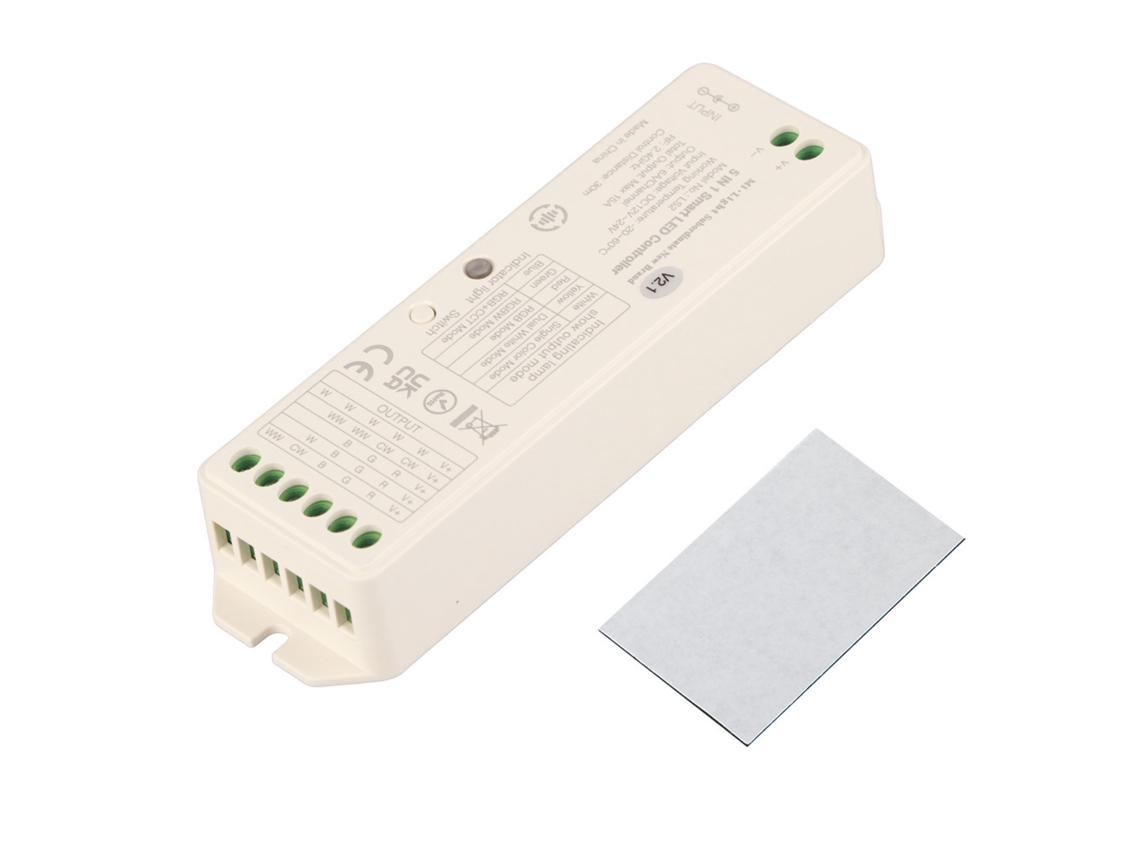 Controlador Led 5 En 1 Milight Para Tira Led De Color Único Cct Rgb/rgbw Rgb+cct