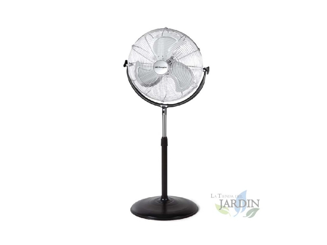 Ventilador Industrial de Pie ORBEGOZO 3 Velocidades 135W