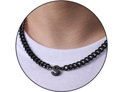 2026-cadena De Eslabón Cubano Con Colgante De Letra Inicial A-z Acero Inoxidable 6.5mm 18+2 Pulgadas Regalo De Joyería Para Hombres Mujeres Niños