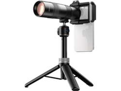 Lente telefoto HD T30x para teléfonos móviles con enfoque interno y trípode, lente telefoto 30x para fotografía de conciertos SFUSHOS