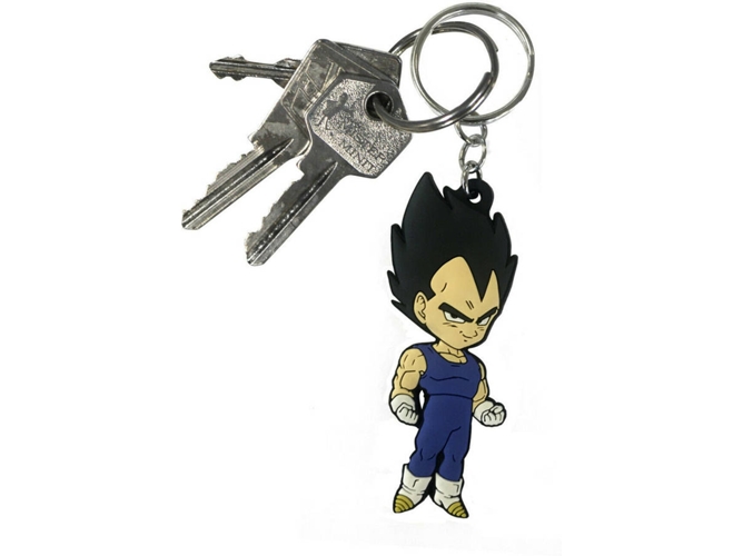 DRAGON BALL - KEYCHAIN PVC DBZ/VEGETA X4