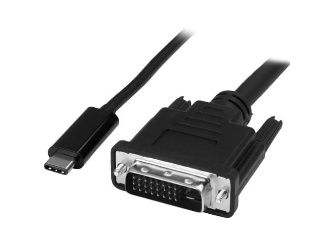 Cable Adaptador de Vídeo STARTECH CDP2DVIMM1MB 1m USB C DVI-D