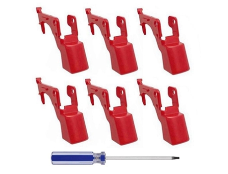 Botão de gatilho vermelho para dyson v10 v11 com chaves de fenda