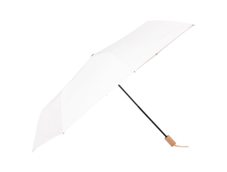 Paraguas Plegable con Funda y Mango de Madera Apertura Manual Ø106cm TIENDA EURASIA