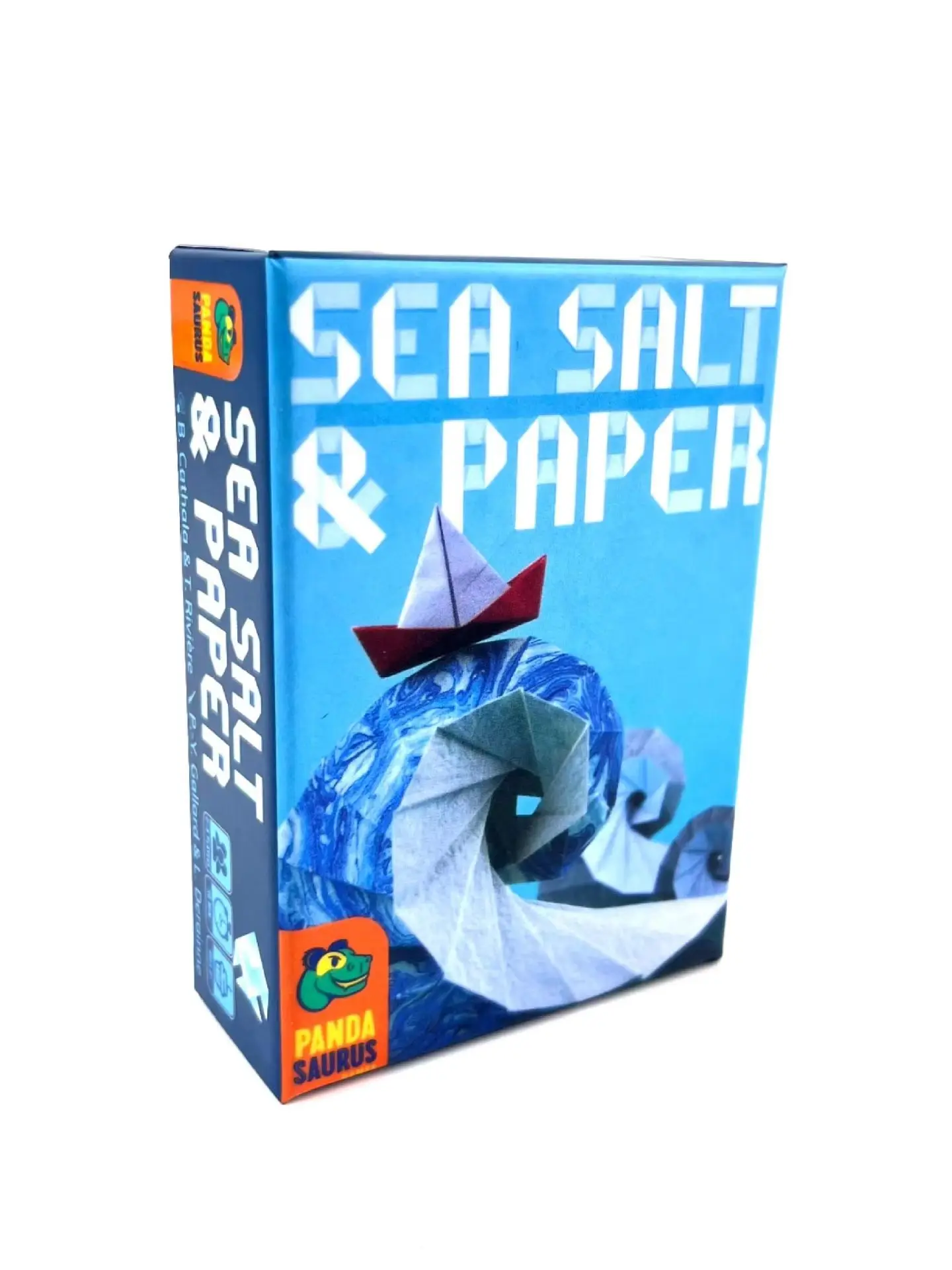 (papel Con Sal Marina) Juego De Cartas Con Sal Marina Y Papel, Apto Para Mayores De 8 Años, De 2 A 4 Jugadores. Duración: 30 Minutos. Versión En Inglés.