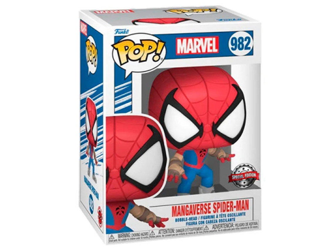 Figura Pop B.active exclusiva de Spider-Man de Marvel Mangaverse