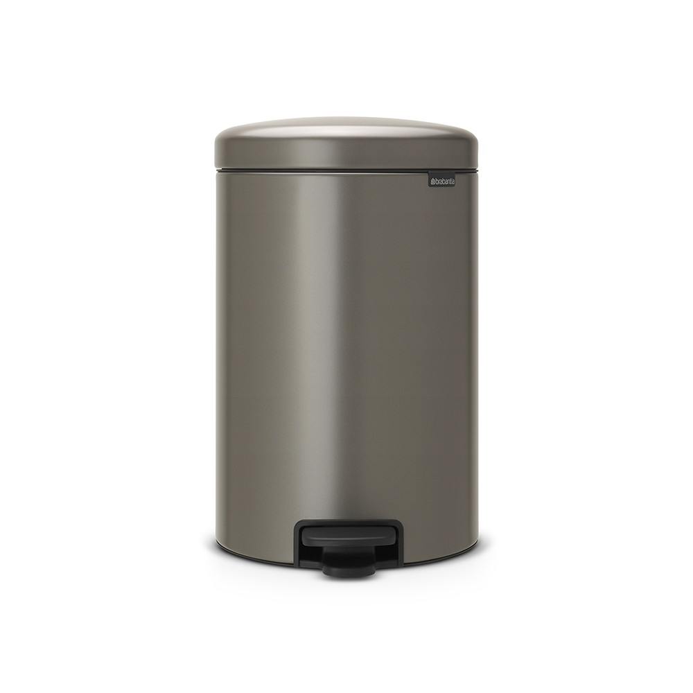 Cubo de Basura BRABANTIA NewIcon (20 l - Platina)