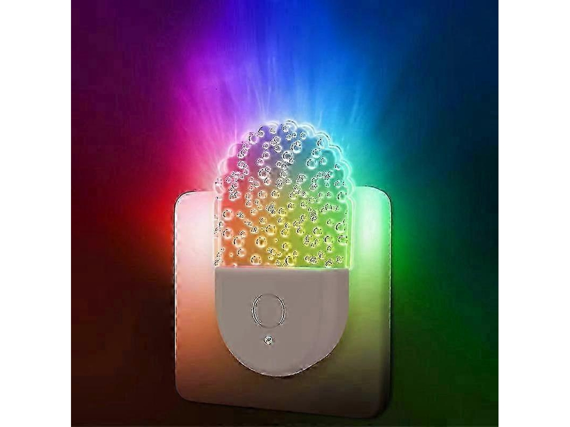Luz nocturna Rosewell con enchufe, luz nocturna que cambia de color para niños