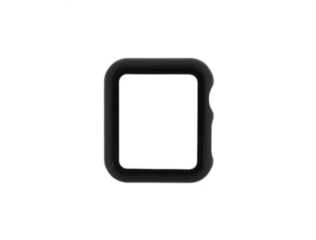 Carcasa de TPU + PU para Apple Watch Series SE/6/5/4 40mm - negro RURIHAI