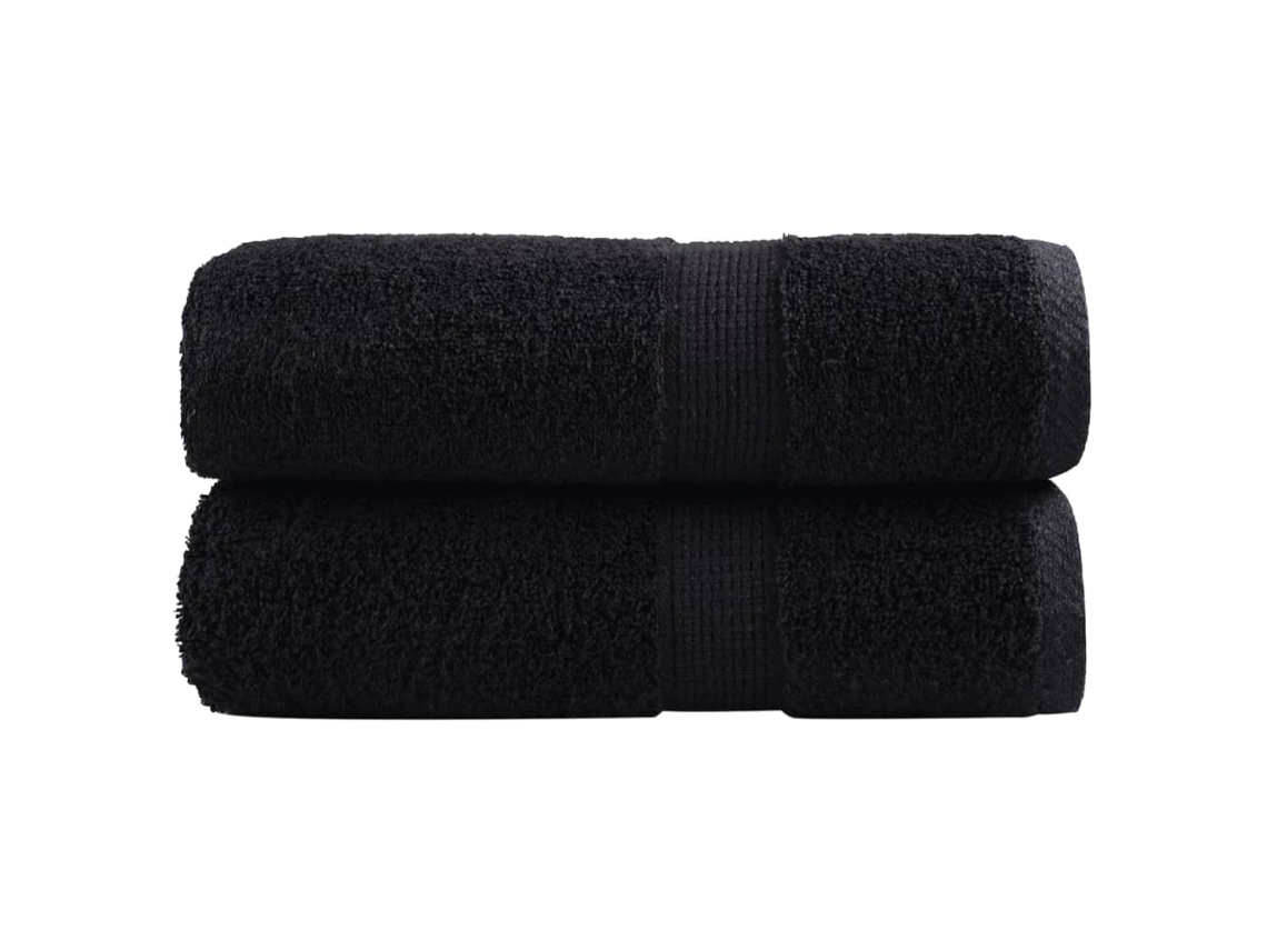 Toallas Solund 2 Unidades Negro 30x30 Cm 600 Gsm Wsd124115