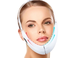 Masajeador Facial Inteligente En Forma De V Con Microcorriente Eléctrica Para Lifting Y Adelgazamiento Facial.