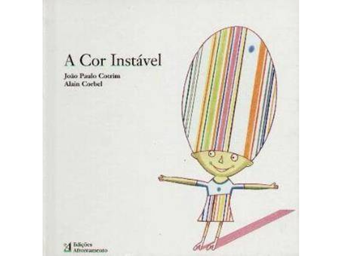 Libro A cor instável de João Paulo Cotrim (Portugués)