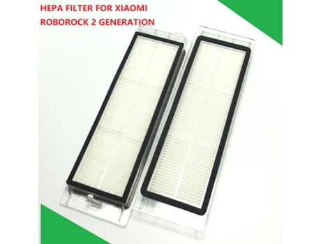 2 unids/lote filtro HEPA para aspiradora robótica Xiaomi MIJIA piezas de accesorios de primera generación