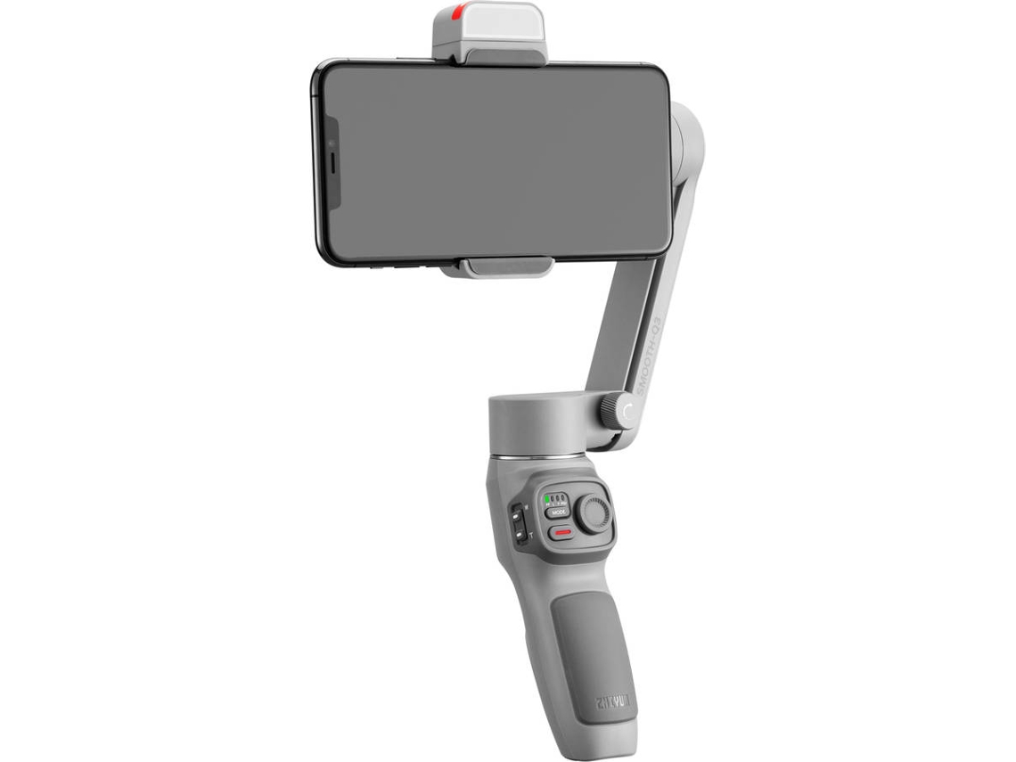 Estabilizador ZHIYUN Smooth Q3 Combo (Bluetooth - Autonomía: 15 Horas - Gris)