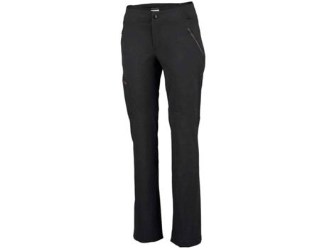 Pantalones para Mujer COLUMBIA Back Up Passo Alto Straight Leg Negro para Montaña (8)