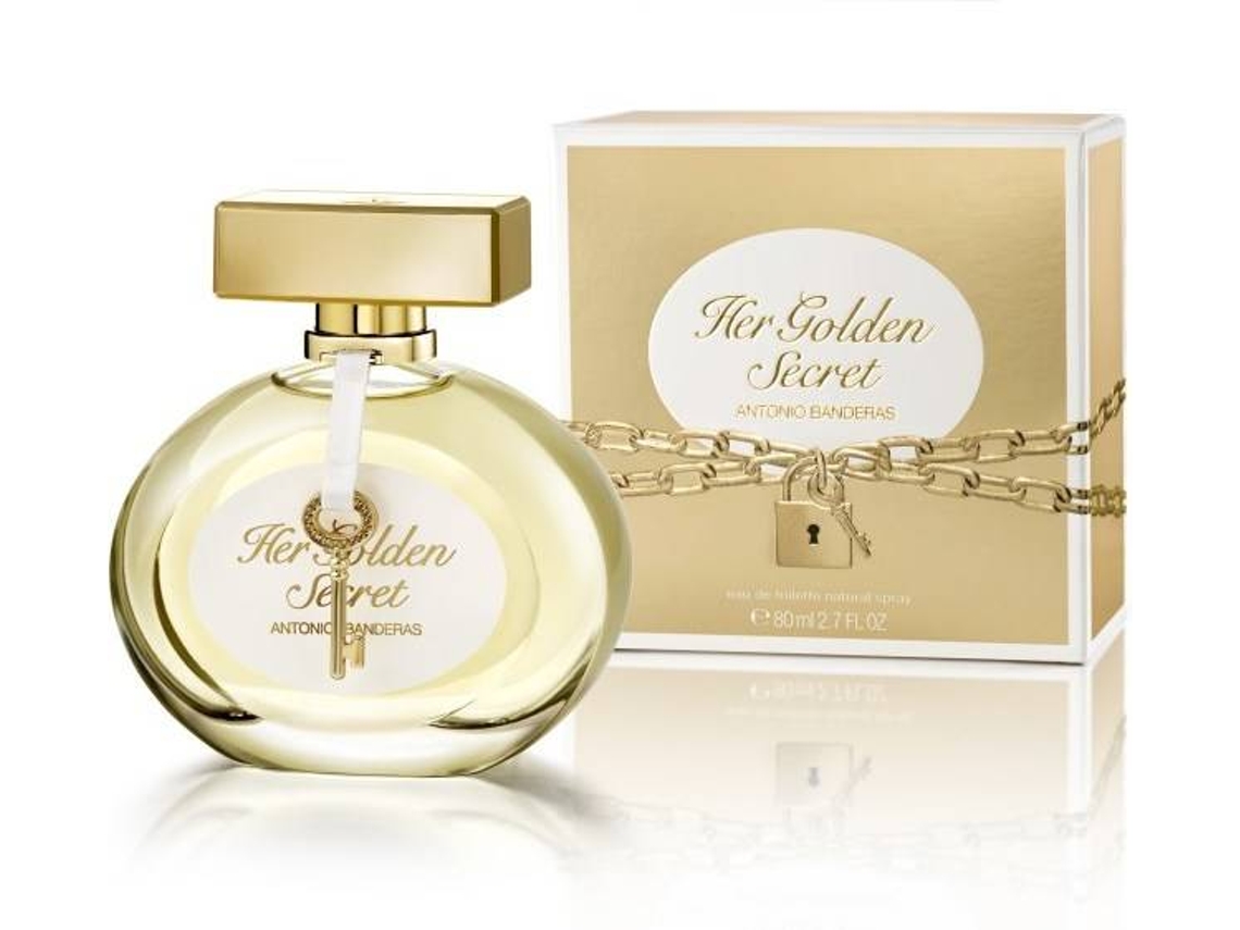 Perfume ANTONIO BANDERAS Her Golden Secret 80ml 2.7 fl.oz (Eau de toilette)
