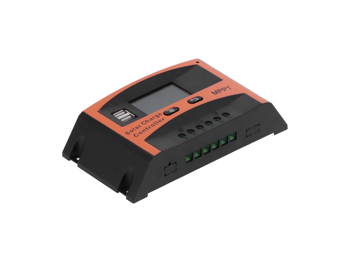 Regulador de carga de batería para panel solar 2026dz-MPPT 12V/24V 20A con puerto USB dual