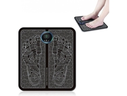 Dan26-almohadilla De Masaje De Puntos Acupuntura Para Pies Con Pulso De Corriente Micro Smart Control Remoto Bwx A