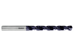 RUKO-215105F-Pack de 5 brocas helicoidales DIN 338 tipo VA HSSE-Co 5 (Ø 1.5 mm)