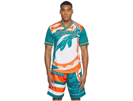 Camiseta de Hombre MITCHELL NESS Corta Multicolor (M)
