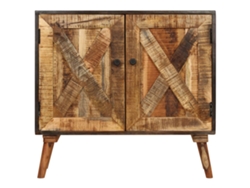Aparador | Mueble De Comedor | Buffet De Madera Maciza De Mango 85x30x75 Cm Wsd43441