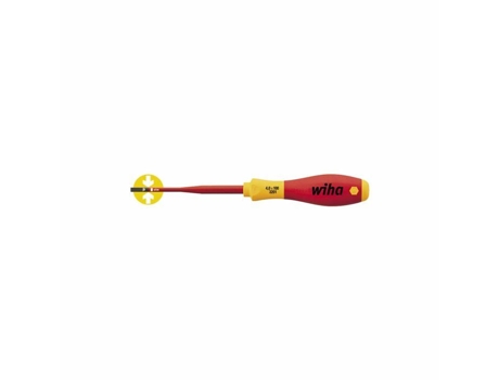 Destornillador WIHA Slimfix Cabeza Ranurada 3 5X100Mm Protección Eléctrica Estándar