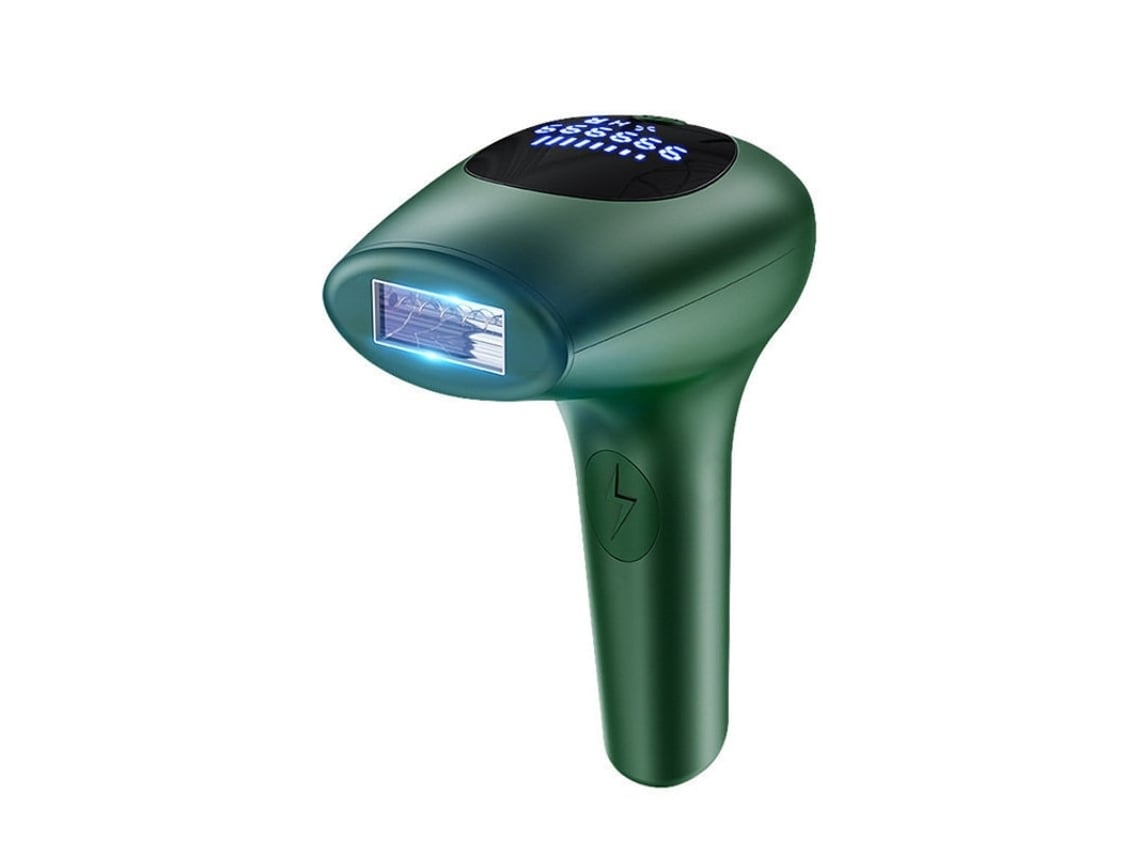 Depiladora de luz pulsada YIZHOOD Dlp531 Verde