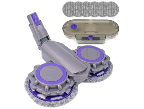 Cabezal de fregona para Dyson V12 Digital, cabezal de fregona + depósito de agua + 6 toallitas