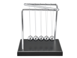 2026 Péndulo De Equilibrio Exquisito Bola De Metal Juego Educativo Decoración De Escritorio Oficina Juguete Ciencia Física