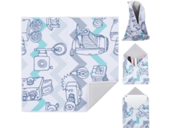 Bolsa protectora para cámara, autoadhesiva, resistente a los arañazos, maquillaje, objetivos, paño suave y equipo técnico, 38 x 28 cm
