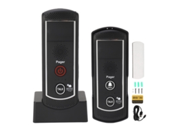 Timbre Inalámbrico Con Control Por Voz, Señal Potente De 2000 M, Resistente Al Agua Con Clasificación Ip44, Intercomunicador Bidireccional.