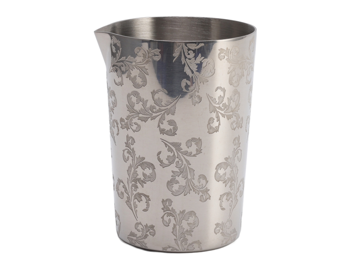 Vaso mezclador de cóctel de acero inoxidable 304 con aislamiento térmico para bar