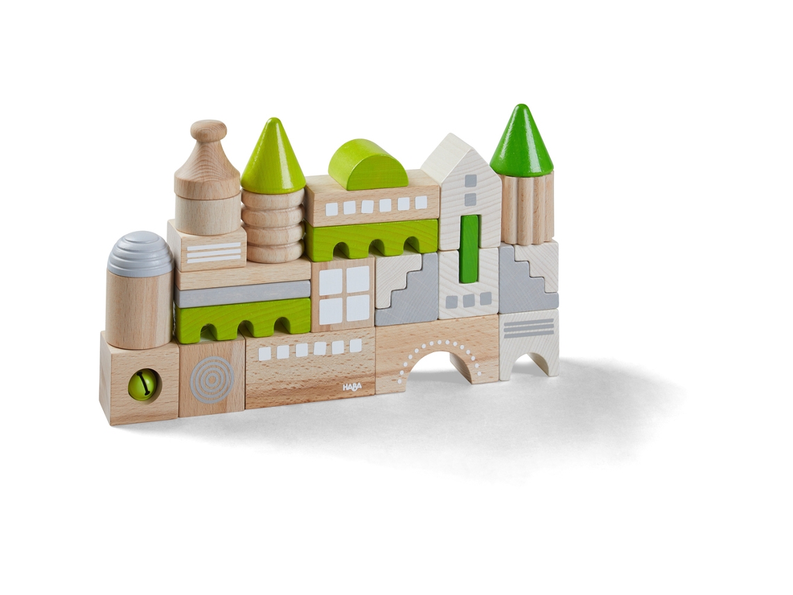 Puzzle HABA (Madera - Verde - 28 x 23 x 4 cm)