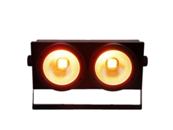 Efecto de iluminación escénica, proyector LED COB, control dinámico DMX, 2 unidades RGBWA UV, enchufe europeo OEM