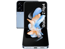 SAMSUNG Galaxy Z Flip4 5G 128Gb F721B Azul Grado C Smartphone Reacondicionado Señales de Uso