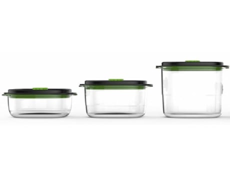 Juego de 3 Cajas FOODSAVER FFC026X (0,7L + 1,2L + 1,8L)