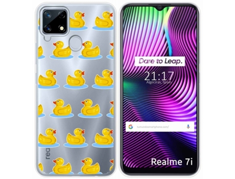 Carcasa Realme 7i / Narzo 30A TUMUNDOSMARTPHONE Dibujos Transparente Multicolor