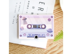 Cinta De Casete Grabable Virgen, Estilo Retro, Reproducción Continua, Para Fiestas Y Cumpleaños, Color Morado.
