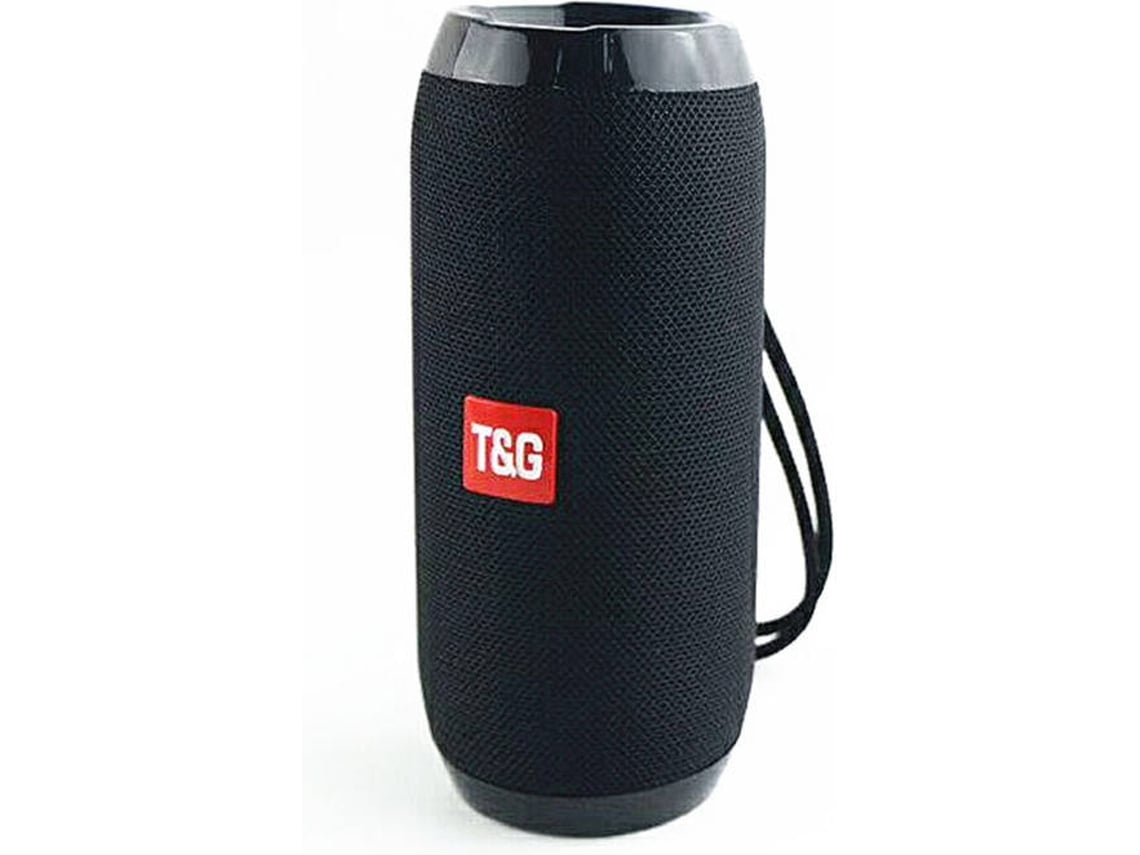 Altavoz Bluetooth Tg117 (negro - 10 Vatios - Alcance Efectivo: Hasta 10 Metros)