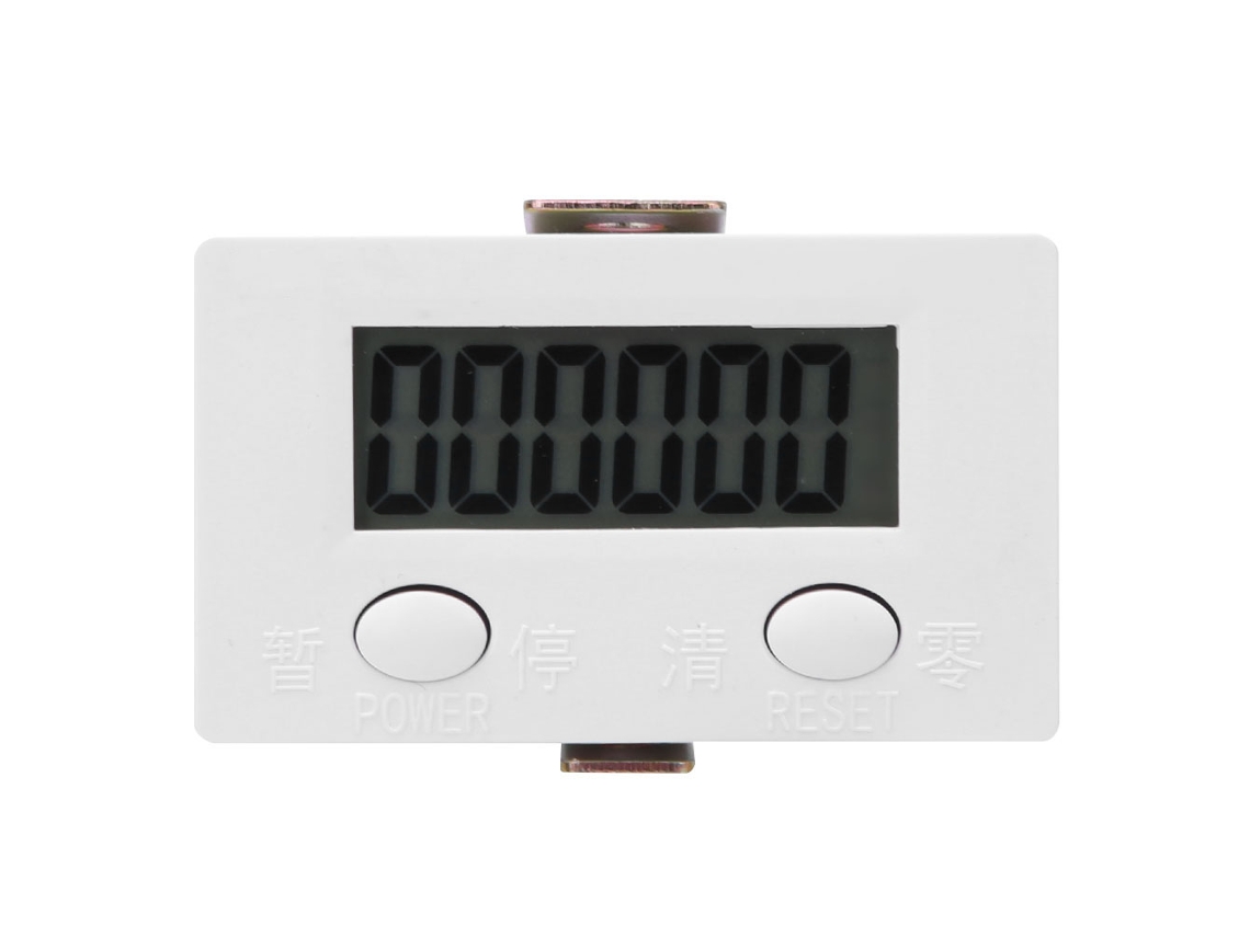 Contador Plástico De Inducción Magnética Berm 6 Dígitos Con Pantalla Digital 0-999999 Y Interruptor Bem-6c12φ