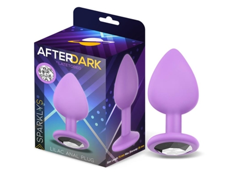 Plug Anal Silicona Talla S Lilac AFTERDARK