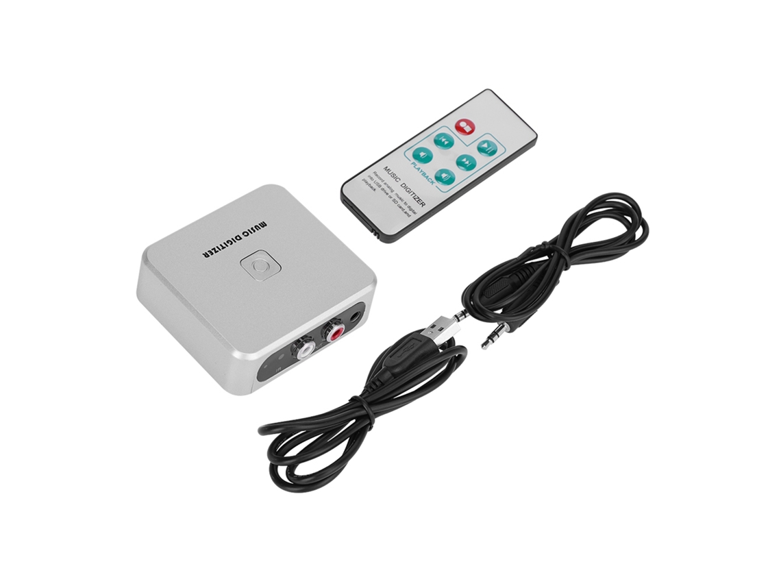 Digitalizador De Música Rca, Canales Izquierdo Y Derecho, Usb/tarjeta Sd, Mp3 128 Kbps Con Control Remoto.