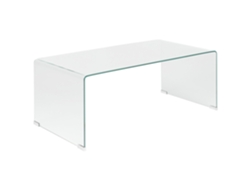 Mesa auxiliar BELIANI Kendall de Vidrio templado Transparente 50x100x40