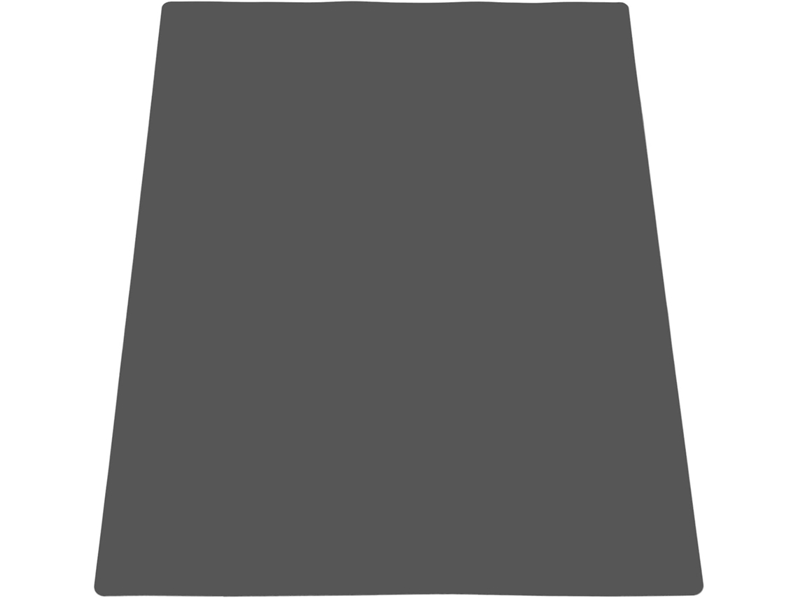 Alfombrilla De Silicona Para Encimera De 50x70 Cm, Color Gris Oscuro, Lavable Y Reutilizable.