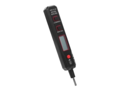 Comprobador de voltaje digital con pantalla LCD y destornillador plano, herramienta eléctrica para Gokoco