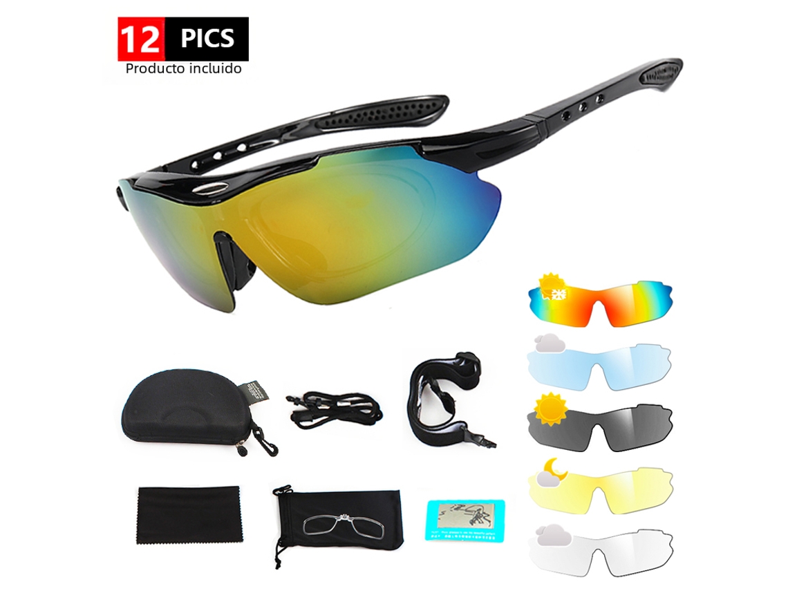 Gafas De Ciclismo Deportivas Polarizadas Unisex Uv400