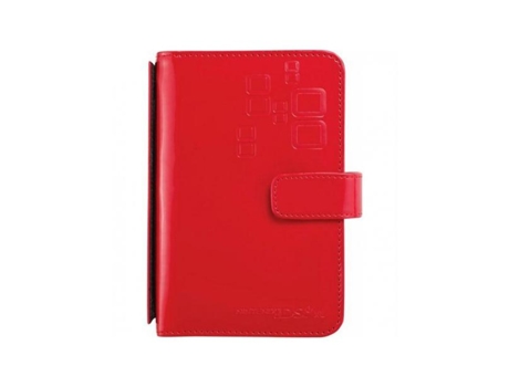 Bolso de ante para dsi xl - granate
