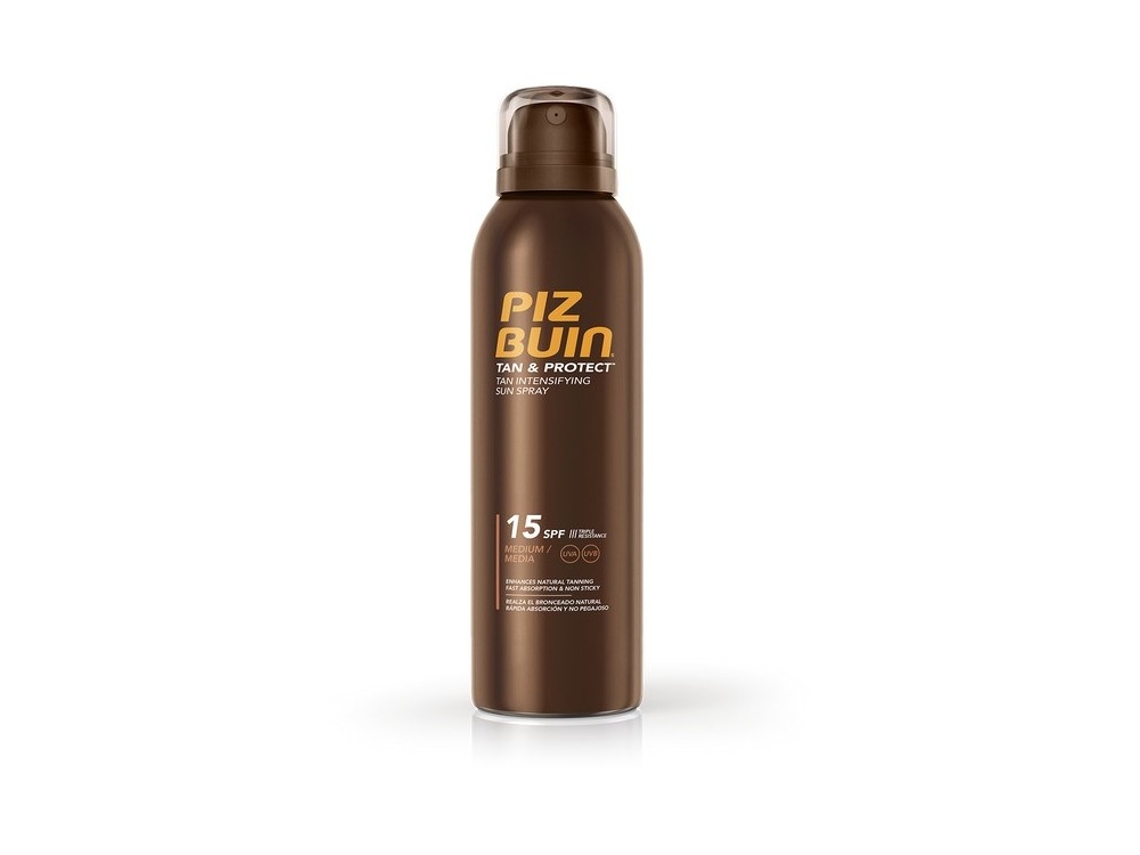 Protector Solar PIZ BUIN Tan & Protect SPF 15 (150 ml)