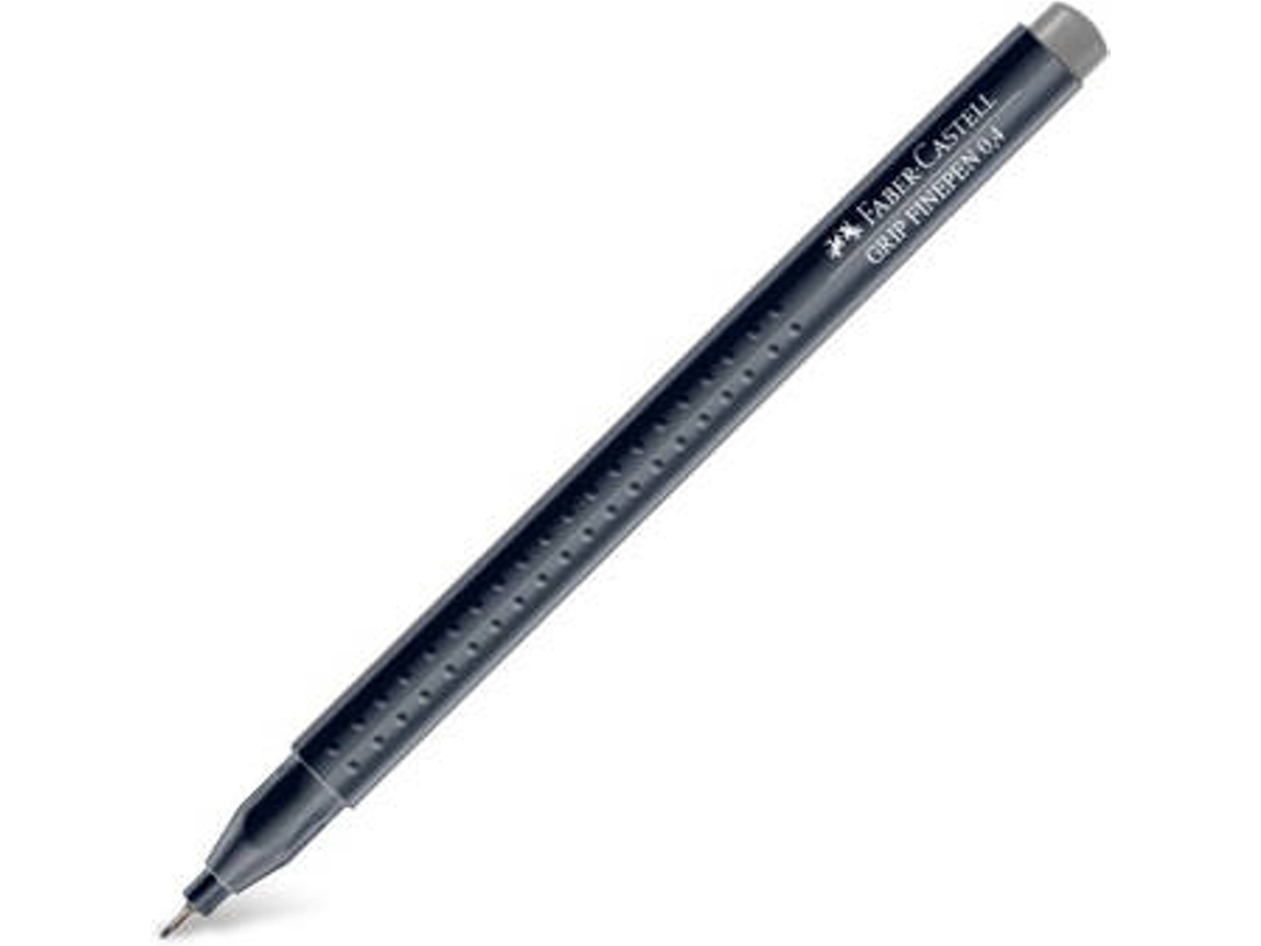 Marcador FABER-CASTELL Fino (Gris - 0.4 mm)