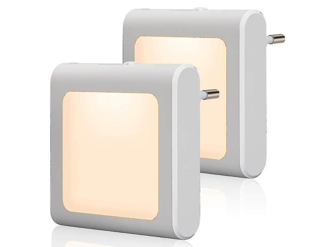 Lâmpadas Plugue o sensor de luz noturna para ajustar continuamente o brilho 